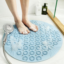 Load image into Gallery viewer, 55cm Round Silicone Bath Massage Cushion Brush Suction Cup Bathroom Shower Mat Non-slip Bathroom Mat Bathroom Accessories - midtownperfection
