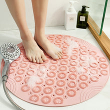 Load image into Gallery viewer, 55cm Round Silicone Bath Massage Cushion Brush Suction Cup Bathroom Shower Mat Non-slip Bathroom Mat Bathroom Accessories - midtownperfection
