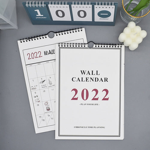 2022 Wall Calendar Monthly Planner - midtownperfection