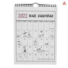 Load image into Gallery viewer, 2022 Wall Calendar Monthly Planner - midtownperfection
